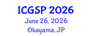 International Conference on Graphics and Signal Processing (ICGSP) June 26, 2026 - Okayama, Japan