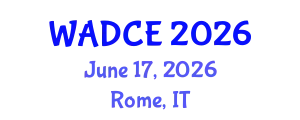 World Conference on Architectural Design & Civil Engineering (WADCE) June 17, 2026 - Rome, Italy