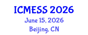International Conference on Management, Economics & Social Science (ICMESS) June 15, 2026 - Beijing, China