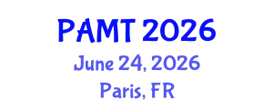International Conference on Arts, Music & Technology (PAMT) June 24, 2026 - Paris, France