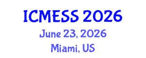 International Conference on Management, Economics & Social Science (ICMESS) June 23, 2026 - Miami, United States