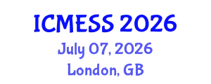 International Conference on Management, Economics & Social Science (ICMESS) July 07, 2026 - London, United Kingdom