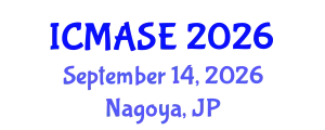 International Conference on Mathematics and its Applications in Science and Engineering (ICMASE) September 14, 2026 - Nagoya, Japan