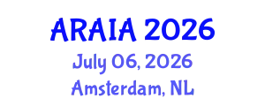 International Congress on Advances in Artificial Intelligence & Its Applications (ARAIA) July 06, 2026 - Amsterdam, Netherlands