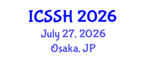 International Conference on Social Science and Humanities (ICSSH) July 27, 2026 - Osaka, Japan