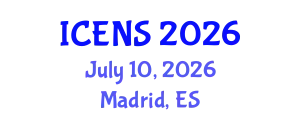 International Conference on Environment and Natural Science (ICENS) July 10, 2026 - Madrid, Spain