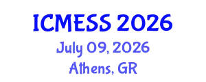 International Conference on Management, Economics & Social Science (ICMESS) July 09, 2026 - Athens, Greece