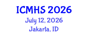 International Conference on Medical & Health Science (ICMHS) July 12, 2026 - Jakarta, Indonesia
