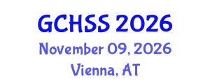 Global Congress on Humanities & Social Sciences (GCHSS) November 09, 2026 - Vienna, Austria