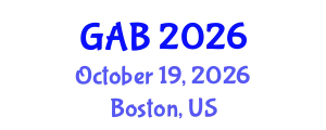 Global Conference on Addiction Medicine, Behavioral Health and Psychiatry (GAB) October 19, 2026 - Boston, United States