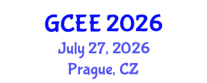 International Congress on Green Chemical Engineering, Energy & Environmental Sciences (GCEE) July 27, 2026 - Prague, Czechia