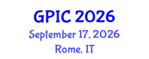 Global Physics Innovation Conference (GPIC) September 17, 2026 - Rome, Italy
