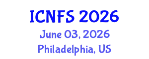 International Conference on Nutrition and Food Science (ICNFS) June 03, 2026 - Philadelphia, United States