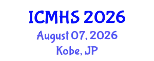 International Conference on Medical & Health Science (ICMHS) August 07, 2026 - Kobe, Japan