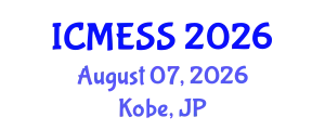 International Conference on Management, Economics & Social Science (ICMESS) August 07, 2026 - Kobe, Japan