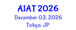 International Conference on Artificial Intelligence and Application Technologies (AIAT) December 03, 2026 - Tokyo, Japan