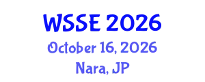 World Symposium on Software Engineering (WSSE) October 16, 2026 - Nara, Japan