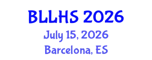 International Conference on Languages, Literature, Humanities & Social Sciences (BLLHS) July 15, 2026 - Barcelona, Spain