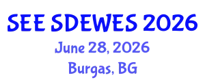 South East European Conference on Sustainable Development of Energy, Water and Environment Systems (SEE SDEWES) June 28, 2026 - Burgas, Bulgaria