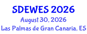 Conference on Sustainable Development of Energy, Water and Environment Systems (SDEWES) August 30, 2026 - Las Palmas de Gran Canaria, Spain
