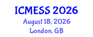 International Conference on Management, Economics & Social Science (ICMESS) August 18, 2026 - London, United Kingdom