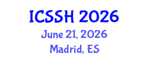 International Conference on Social Science and Humanities (ICSSH) June 21, 2026 - Madrid, Spain