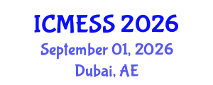International Conference on Management, Economics & Social Science (ICMESS) September 01, 2026 - Dubai, United Arab Emirates