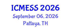 International Conference on Management, Economics & Social Science (ICMESS) September 06, 2026 - Pattaya, Thailand