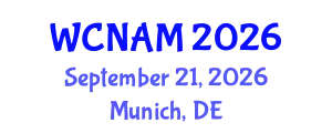 World Conference on  Nanotechnology and Advanced Materials (WCNAM) September 21, 2026 - Munich, Germany