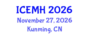 Int'l Conference on Endocrinology and Metabolic Health November 27, 2026 - Kunming, China