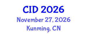 Int'l Conference on Inflammation and Disease (CID) November 27, 2026 - Kunming, China