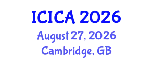 International Conference on Information Communication and Applications (ICICA) August 27, 2026 - Cambridge, United Kingdom