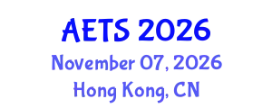 Asia Education Technology Symposium (AETS) November 07, 2026 - Hong Kong, China