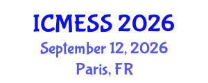 International Conference on Management, Economics & Social Science (ICMESS) September 12, 2026 - Paris, France