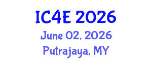 International Conference on E-Education, E-Business, E-Management and E-Learning (IC4E) June 02, 2026 - Putrajaya, Malaysia