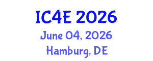 International Conference on E-Education, E-Business, E-Management and E-Learning (IC4E) June 04, 2026 - Hamburg, Germany
