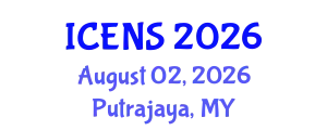 International Conference on Environment and Natural Science (ICENS) August 02, 2026 - Putrajaya, Malaysia