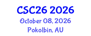 Combined Scientific Congress (CSC26) October 08, 2026 - Pokolbin, Australia