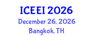 International Conference on Engineering Education and Innovation (ICEEI) December 26, 2026 - Bangkok, Thailand