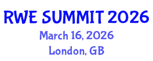 Annual EVIDENCE 360: RWE, Pricing & Market Access Summit (RWE SUMMIT) March 16, 2026 - London, United Kingdom
