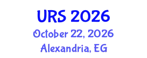 Urban Regeneration and Sustainability (URS) October 22, 2026 - Alexandria, Egypt