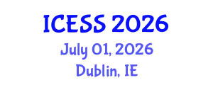 International conferences on Economics and Social Sciences (ICESS) July 01, 2026 - Dublin, Ireland