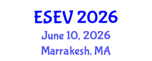 Earth Systems and Environment Journal Annual Meeting (ESEV) June 10, 2026 - Marrakesh, Morocco