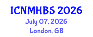 International Conference on Neurology, Mental Health & Behavioral Sciences (ICNMHBS) July 07, 2026 - London, United Kingdom