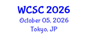 World Conference on Computer Science and Engineering (WCSC) October 05, 2026 - Tokyo, Japan