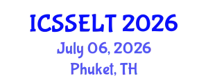 International Conference on Social Science, E-Education and New Learning Technologies (ICSSELT) July 06, 2026 - Phuket, Thailand