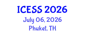 International conferences on Economics and Social Sciences (ICESS) July 06, 2026 - Phuket, Thailand