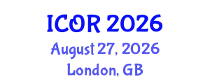 International Conference on Orthopedics and Rheumatology (ICOR) August 27, 2026 - London, United Kingdom