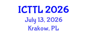 International Conference on Tourism, Transport, and Logistics (ICTTL) July 13, 2026 - Krakow, Poland