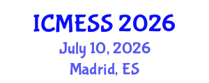 International Conference on Management, Economics & Social Science (ICMESS) July 10, 2026 - Madrid, Spain